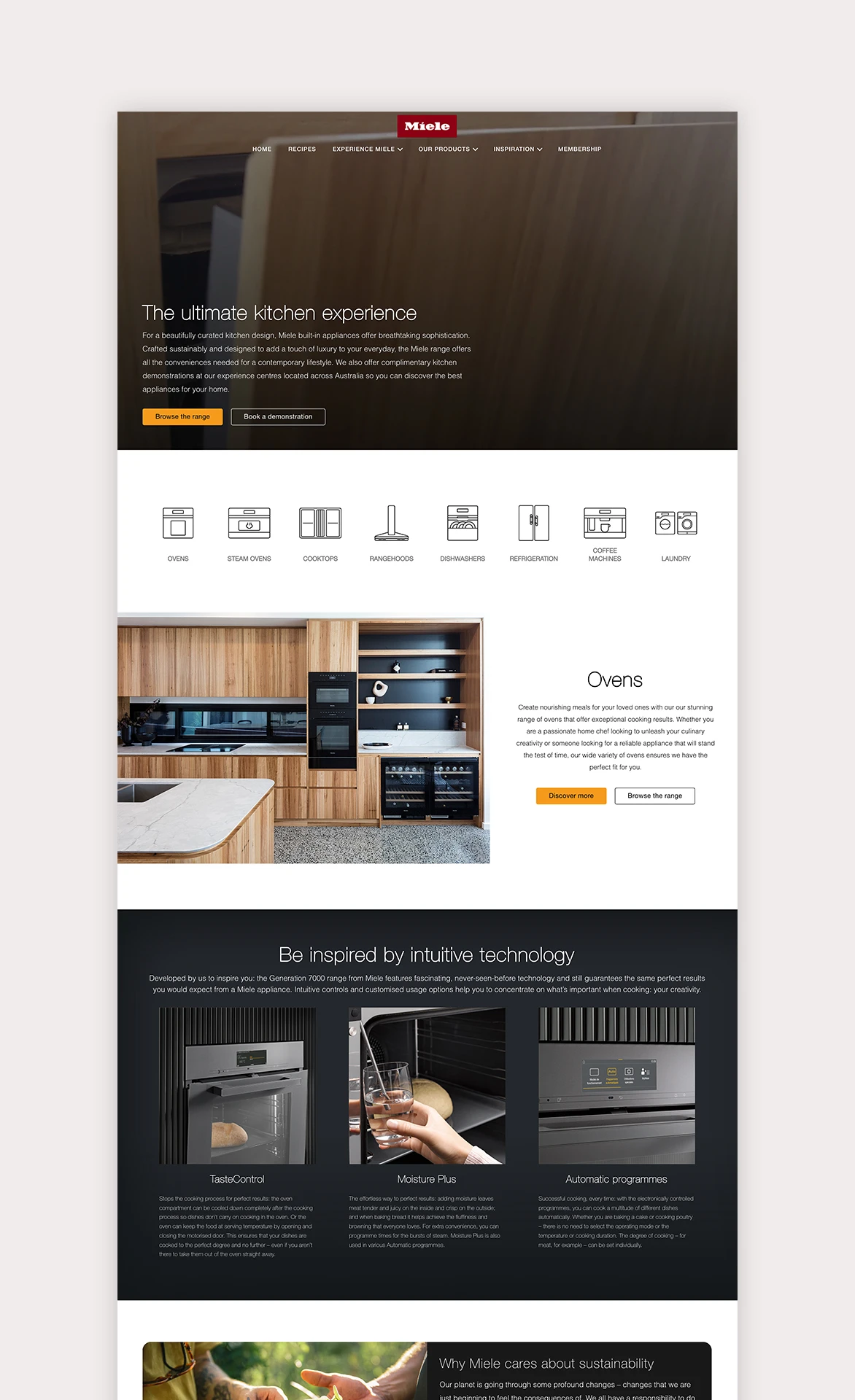 Miele Mock Up